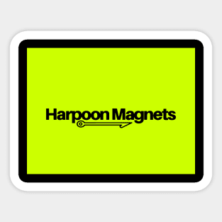 Harpoon Magnets - magnet fishing sticker - Magnet Fishing Shirt Sticker